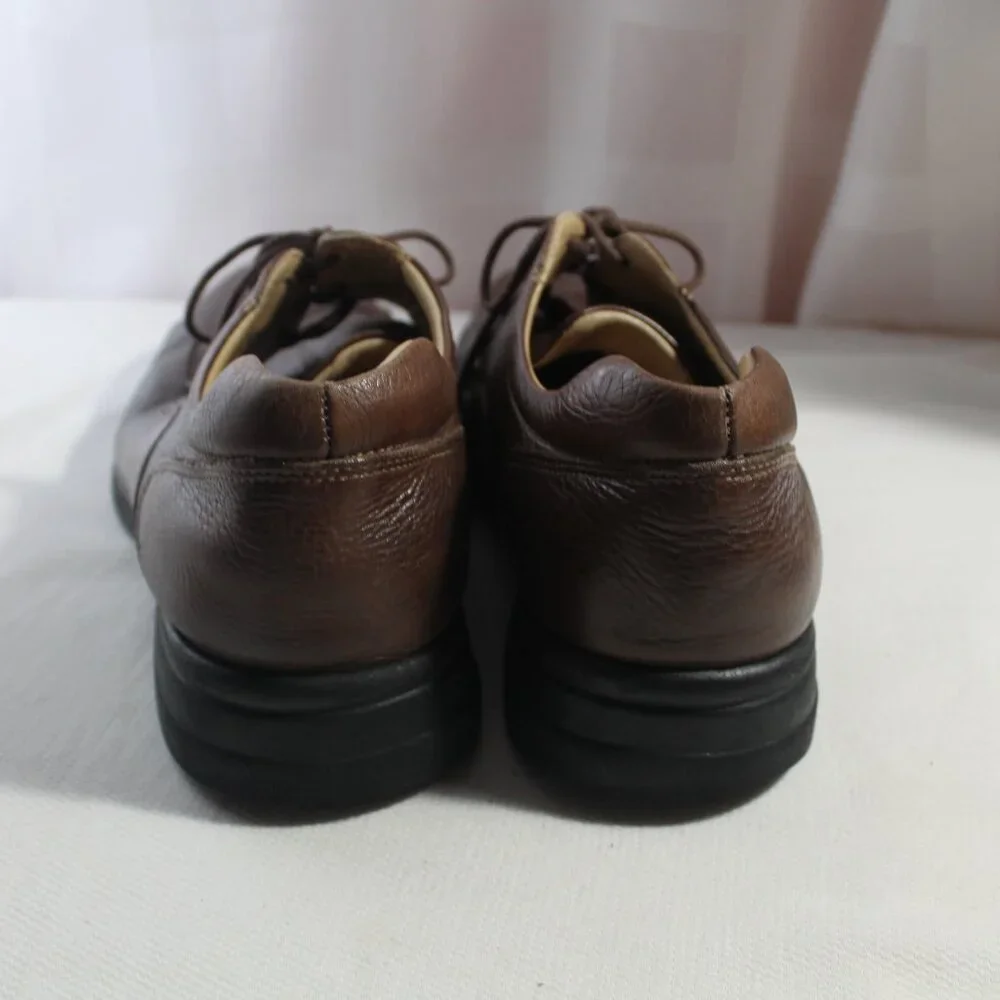 Johnston & Murphy Brown Shuler Bicycle Sheepskin Shoes 20-7223, Size 12